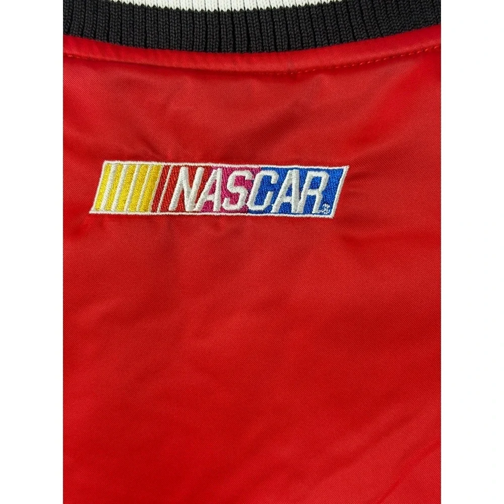 VTG‎ Chase Authentics NASCAR Budweiser Dale Earnhardt Jr Jacket Red Mens L NWOT